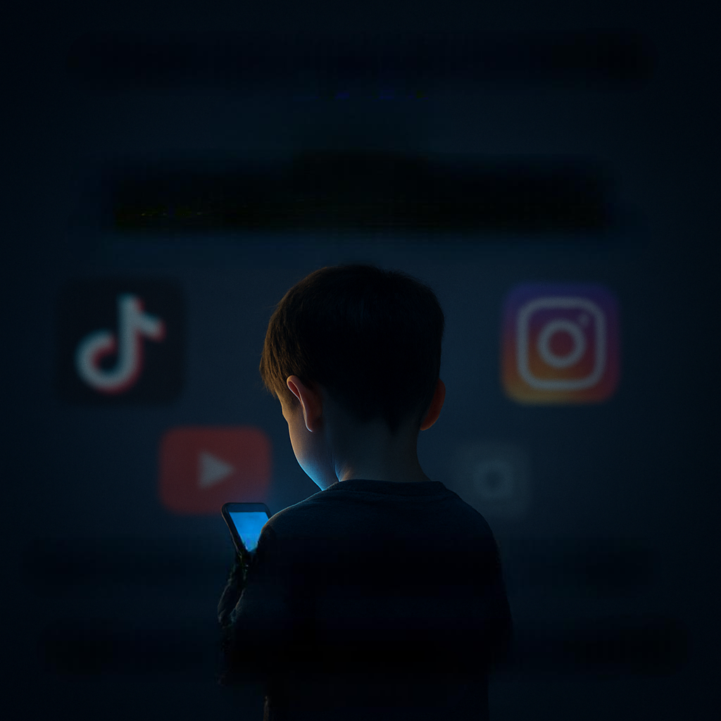 Capa do E-book: Como proteger seu filho da adultização digital